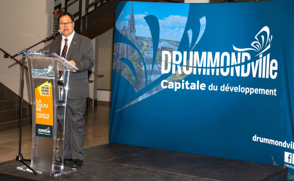 M. Alexandre Cusson, maire de Drummondville.